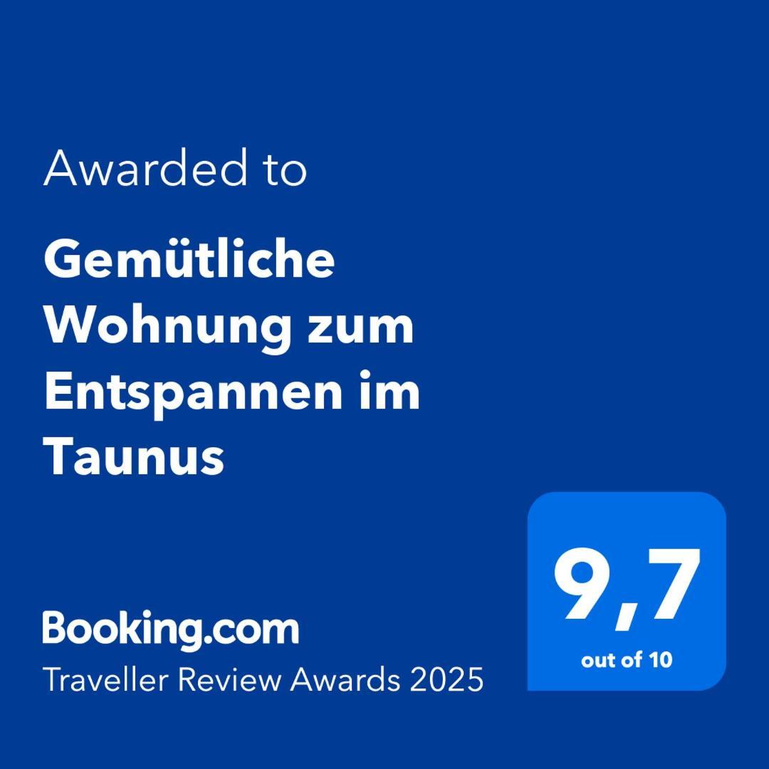 Gemuetliche Wohnung Zum Entspannen Im Taunus Grävenwiesbach Exteriör bild
